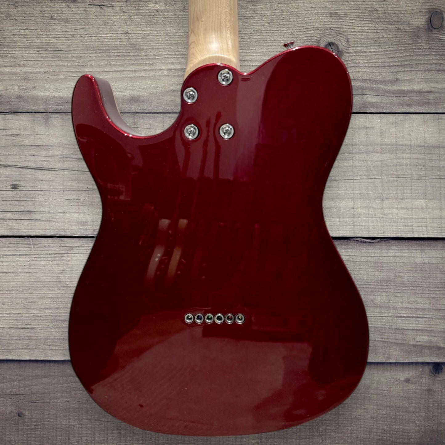 Fret-King Country Squire Stealth - Candy Apple Red