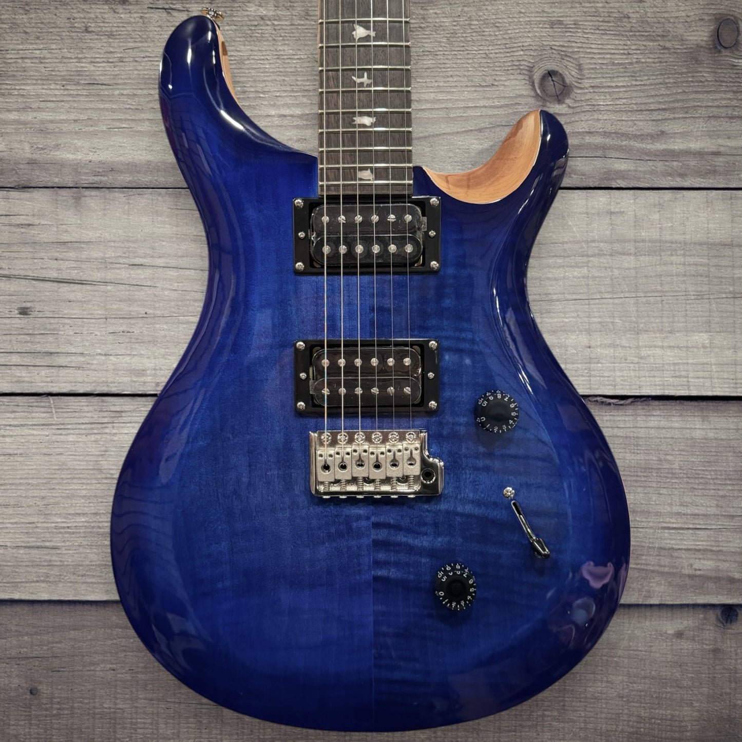 PRS SE Custom 24, Faded Blue Burst, 2023