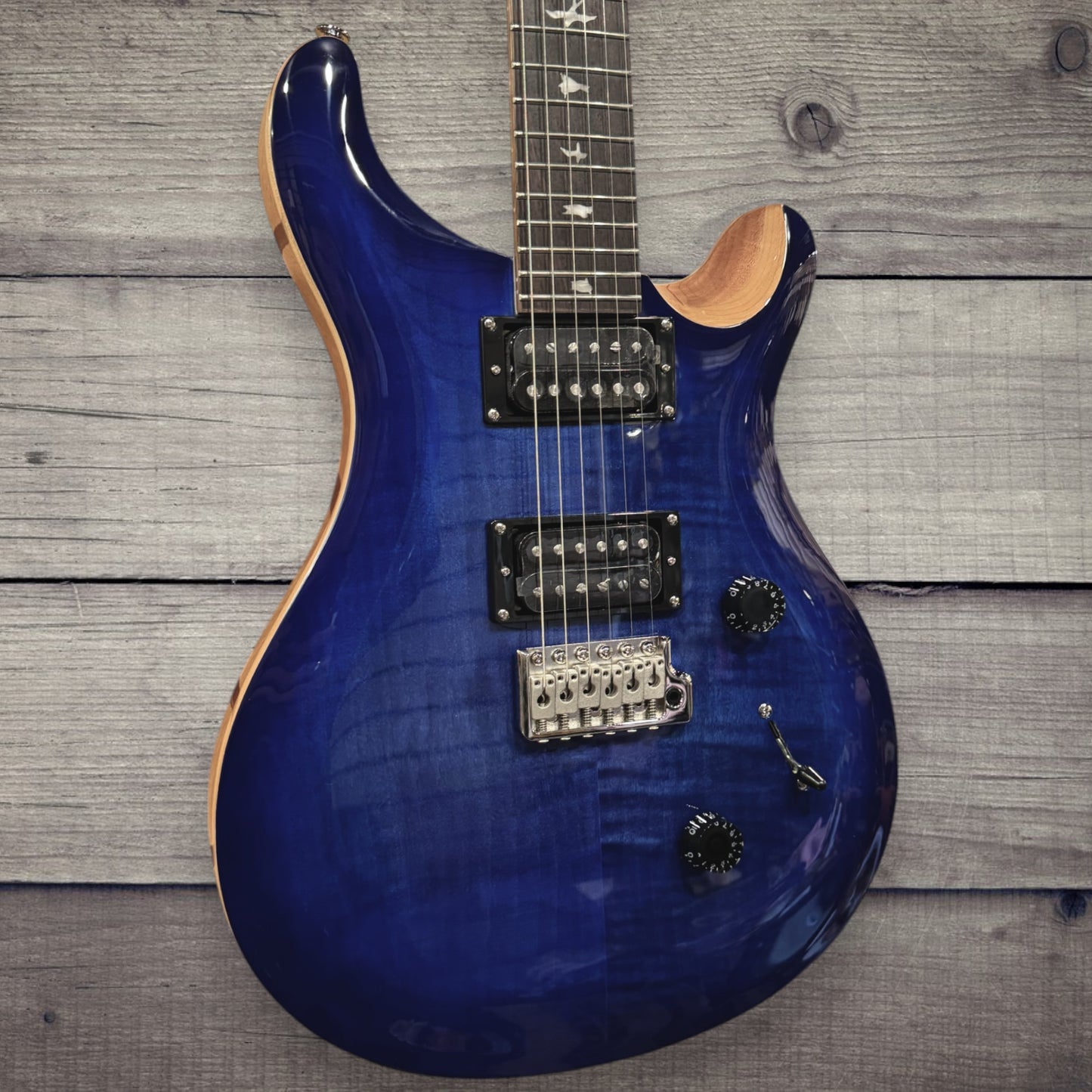 PRS SE Custom 24, Faded Blue Burst, 2023