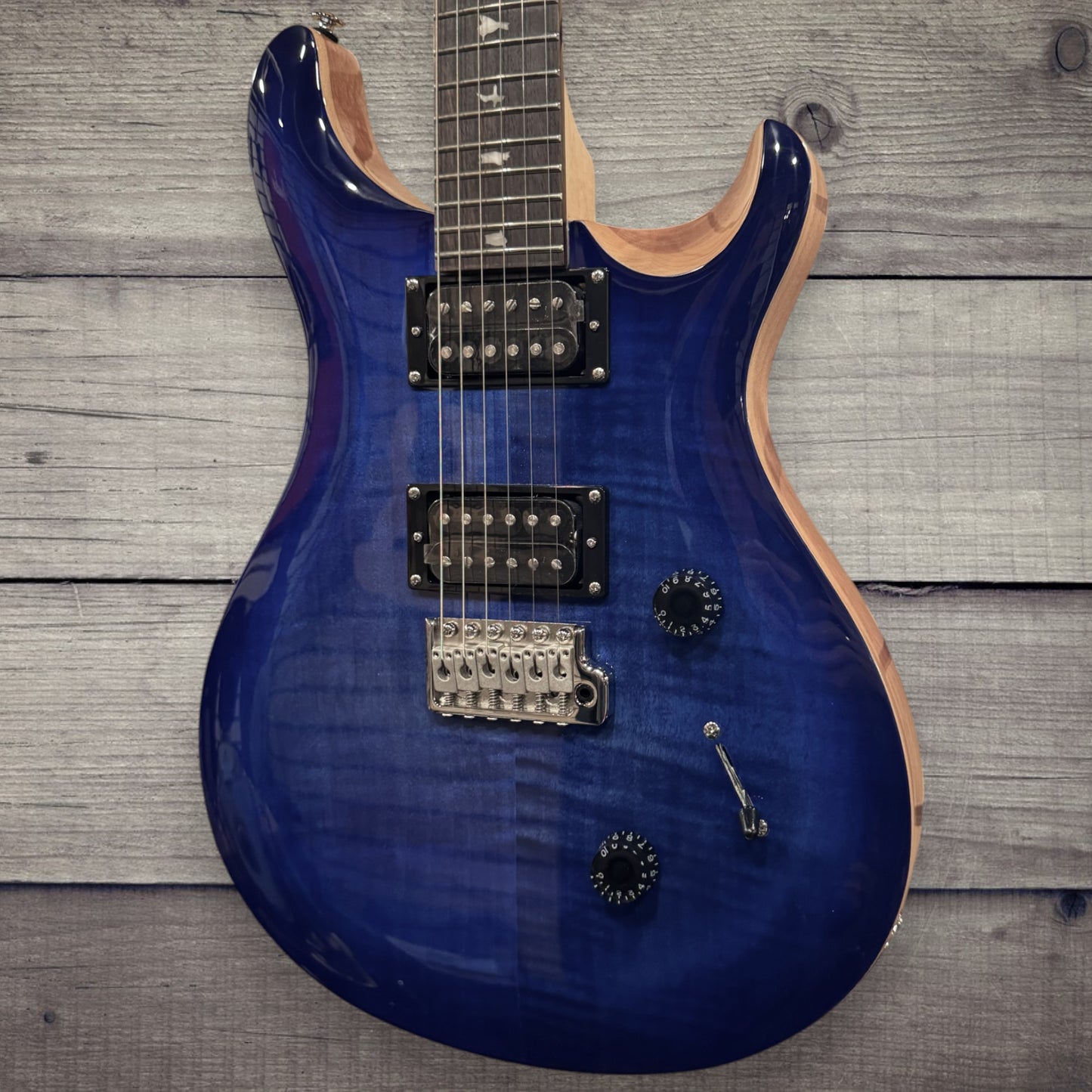 PRS SE Custom 24, Faded Blue Burst, 2023