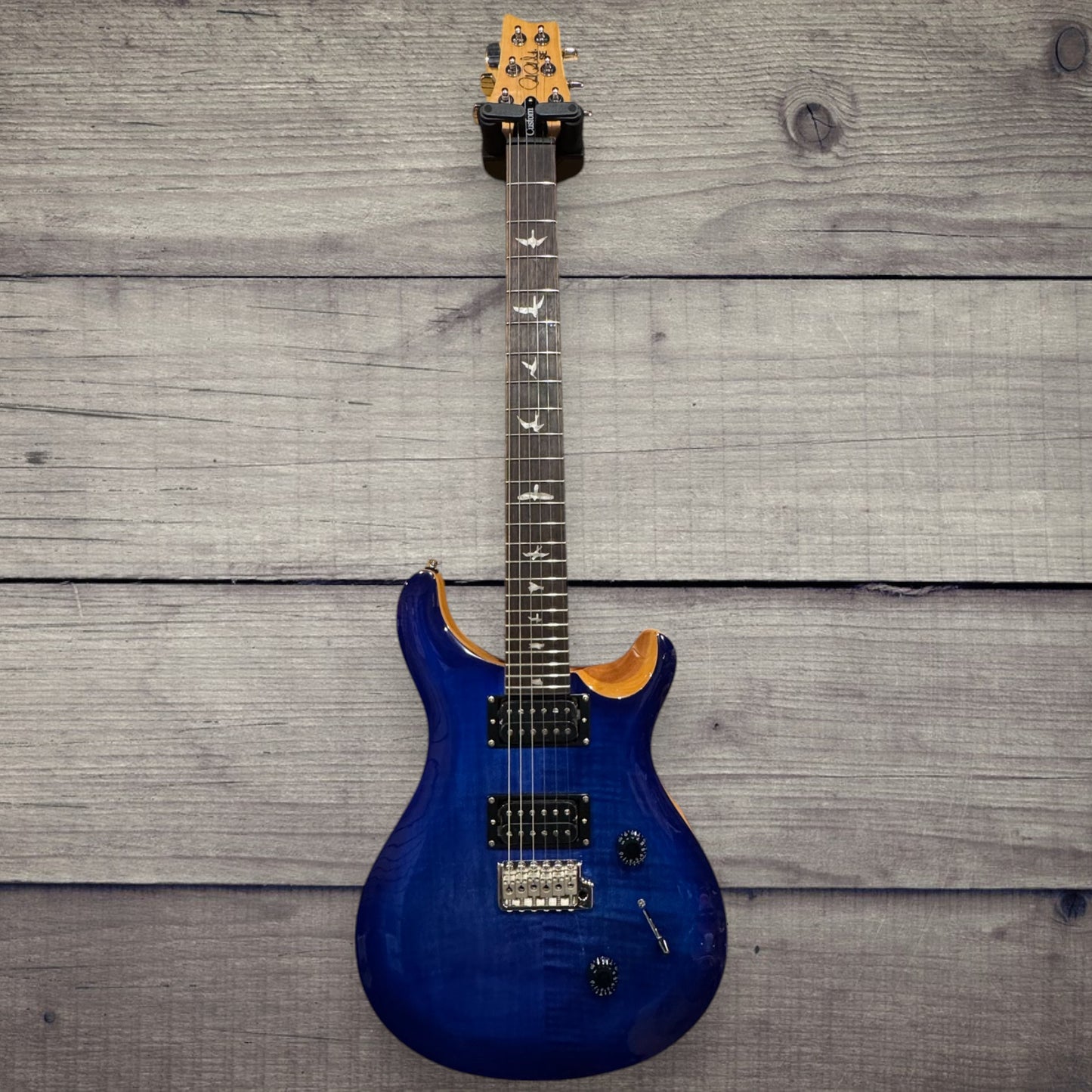 PRS SE Custom 24, Faded Blue Burst, 2023